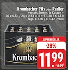 Aktuelle Krombacher Angebote bei E center in Rheda-Wiedenbrück Aktuelles Pils Angebot bei E center in Rheda-Wiedenbrück ab 11,99 €