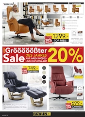 Aktueller BRAUN Möbel-Center Prospekt mit Möbel, "Gröööößter Sale des Jahres", Seite 12