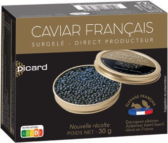 Picard Saintes - Caviar français Promo Caviar français dans le catalogue Picard Joyeux Noël(s) à Saintes
