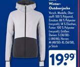 Winter-Outdoorjacke Angebote von CRANE bei ALDI SÜD Mülheim für 19,99 €