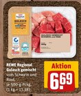 Gulasch gemischt Angebote von REWE Regional bei nahkauf Schweinfurt für 6,69 €
