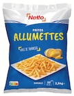 Frites Allumettes Surgelées - Netto à 2,58 € dans le catalogue Netto