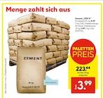 Hellweg Gerbstedt - Zement „CEM II“ Angebot im Prospekt Zement „CEM II“ bei Hellweg im Gerbstedt Prospekt für 3,99 €