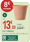 Promo Pot Conique à 13,99 € dans le catalogue Botanic à Suresnes