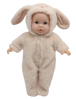 Bébé lapin beige 35 cm - JouéClub Bébé lapin beige 35 cm à 29,99 € dans le catalogue JouéClub