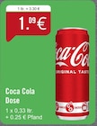 Dose Angebote von Coca Cola bei Raiffeisen Hohe Mark Hamaland Borken für 1,09 €