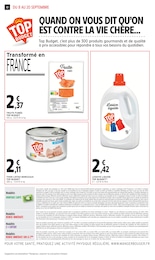 Prix et réduction Lessive Liquide dans le prospectus Intermarché Express en cours Offre Lessive Liquide dans le catalogue Intermarché Express du moment à la page 10