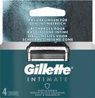 Intimate Rasierklingen Angebote von Gillette bei Rossmann Ulm für 17,99 €