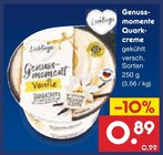 Genussmomente Quarkcreme Angebote bei Netto Marken-Discount Karlsruhe für 0,89 €