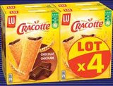 Cracotte fourrée chocolat - Lu en promo chez Intermarché Courbevoie à 4,53 €