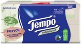 Taschentücher oder Taschentücher natural & soft von Tempo für 1,89 € bei REWE im Angebot Taschentücher oder Taschentücher natural & soft von Tempo im aktuellen REWE Prospekt