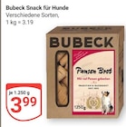 Snack für Hunde Angebote von Bubeck bei GLOBUS Hanau für 3,99 €
