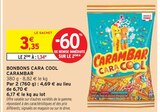 Bonbons Cara Cool - CARAMBAR - Intermarché à Arles Bonbons Cara Cool - CARAMBAR en promo chez Intermarché Arles à 1,34 €
