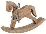 DEKO-HOLZ-SCHAUKELPFERD Angebote bei Wreesmann Freiberg für 3,49 €