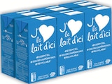 Lait d'ici Demi Écrémé Bretagne en promo chez Intermarché Super Le Mans à 5,59 €