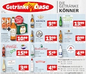Cola im Getränke Oase Prospekt in Erwitte Aktueller Getränke Oase Prospekt mit Cola, "Aktuelle Angebote", Seite 1