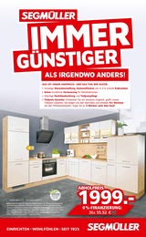 Küchenmöbel im Segmüller Prospekt SEGMÜLLER Immer günstiger auf S. 1
