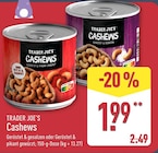 Cashews im ALDI Nord Prospekt Cashews von Trader Joe's im aktuellen ALDI Nord Prospekt für 1,99 €