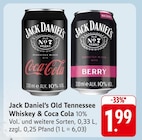 Aktuelles Old Tennessee Whiskey & Coca Cola oder Berry Angebot bei EDEKA in Pforzheim ab 1,99 €