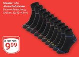 Sneaker- oder Kurzschaftsocken Angebote bei GLOBUS Neunkirchen für 9,99 €