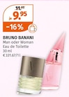 Man Eau de Toilette von Bruno Banani im aktuellen Müller Prospekt für 9,95 €