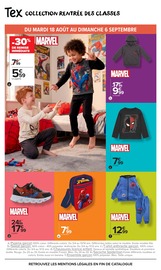 Promos Chaussures dans le catalogue "Tex Les basiques c'est nous. La vie qui va avec, c'est vous." de Carrefour Market Chaussures en promo dans le catalogue Carrefour Market à la page 8