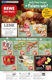 REWE Prospekt "Dein Markt" mit  Seiten (Heiligenhaus)