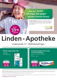 Aktueller mea - meine apotheke Apotheken Prospekt für Riederich: Unsere Mai-Angebote mit 4} Seiten, 01.05.2025 - 31.05.2025