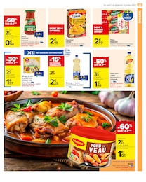 Prix et réduction Couscous dans le prospectus Carrefour Market en cours Offre Couscous dans le catalogue Carrefour Market du moment à la page 45