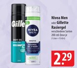 Nivea Men Rasiergel Angebote bei famila Nordost Elmshorn für 2,29 €