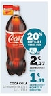 Coca Cola - Coca Cola en promo chez U Express Versailles à 1,89 €