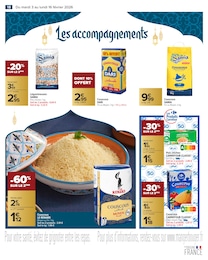 Prix et réduction Couscous dans le prospectus Carrefour en cours Offre Couscous dans le catalogue Carrefour du moment à la page 18