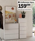 COMMODE 6T OPUS - Conforama à Caen COMMODE 6T OPUS en promo chez Conforama Caen à 159,99 €