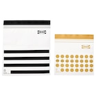 Beutel, wiederverschließbar gemustert/schwarz gelb im IKEA Prospekt Beutel, wiederverschließbar gemustert/schwarz gelb von ISTAD im aktuellen IKEA Prospekt für 1,99 €