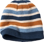 Mütze aus Strick, blau & weiß & braun, Gr. 50/51 Angebot in Neuenmarkt Mütze aus Strick, blau & weiß & braun, Gr. 50/51 im aktuellen Prospekt bei dm-drogerie markt in Neuenmarkt