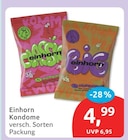 Kondome von Einhorn für 4,99 € bei budni im Angebot Kondome von Einhorn im aktuellen budni Prospekt