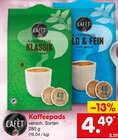 Kaffeepads Angebote von Cafet bei Netto Marken-Discount Halberstadt für 4,49 €