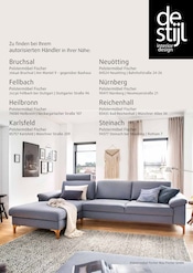 Bier im Polstermöbel Fischer Prospekt in Korntal-Münchingen Aktueller Polstermöbel Fischer Prospekt mit Bier, "DeStjl", Seite 16