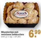 Mandorlini mit weichem Lebkuchen Angebote von Scheck-In Manufaktur bei E center Oberursel für 6,99 €