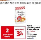 PETITS QUATRE-QUARTS - BONNE MAMAN dans le catalogue Auchan Hypermarché