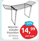 Wäscheständer Poseidon für 14,99 € bei budni im Angebot Wäscheständer Poseidon im aktuellen budni Prospekt