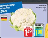 Blumenkohl bei EDEKA im Prospekt "" für 1,00 €