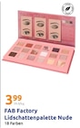 Lidschattenpalette Nude Angebote von FAB Factory bei Action Paderborn für 3,99 €