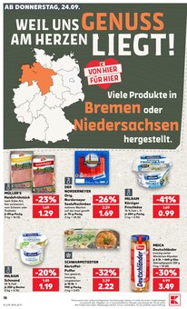 Sahne im Kaufland Prospekt "Hier bin ich richtig" mit 70 Seiten (Osnabrück)