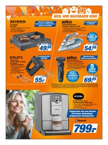 Kaffeevollautomat im expert TeVi Prospekt "Top Angebote" mit 12 Seiten (Fürth)