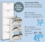 Schuhkipper SIRJA für 49,90 € bei Trends im Angebot Schuhkipper SIRJA im aktuellen Trends Prospekt