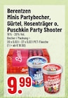 Aktuelles Minis Partybecher, Gürtel, Hosenträger o. Puschkin Party Shooter Angebot bei Trinkgut in Mönchengladbach ab 9,99 €