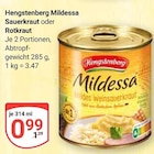 Mildessa Sauerkraut bei GLOBUS im Wetzlar Prospekt für 0,99 €