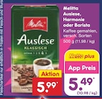 Auslese Angebote von Melitta bei Netto Marken-Discount Cottbus für 5,49 €