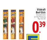 Beef-Stick im Angebot bei EDEKA in Passau Beef-Stick Angebote von Vitakraft bei EDEKA Passau für 0,39 €
